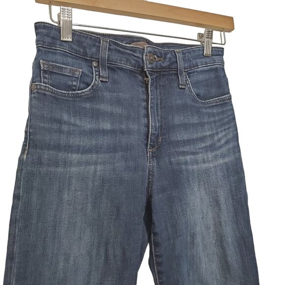 Joe's Jeans | Distressed Skinny Lyocell Blend Jeans with Raw Hem Alexandra Wash - Picture 2 of 10